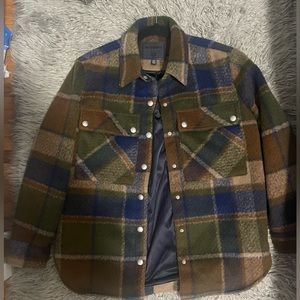 BlankNYC a plaid Shacket